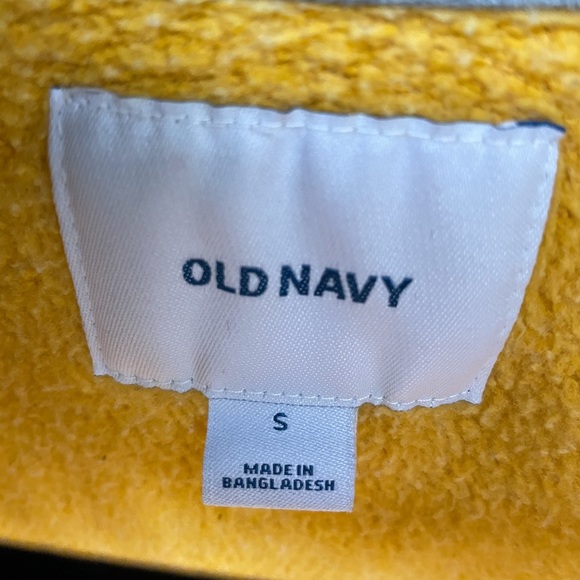 Old Navy Fleece Lined Zip Up Hoodie Men’s Small - Picture 4 of 5